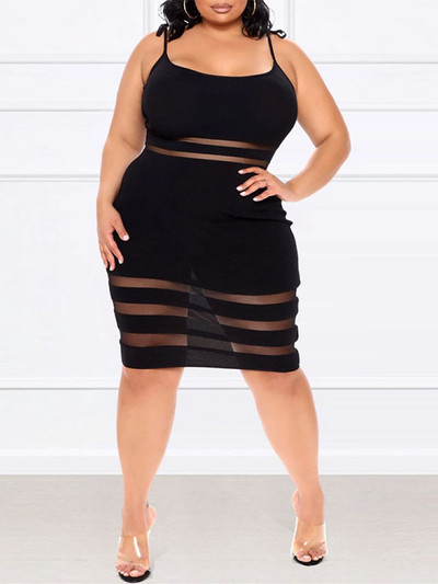 XL-5XL Suures suuruses naiste suveriided seksikas kleit mood vabaaja must lühikeste varrukatega päitsetega klubikleit Hulgimüük Dropshipping
