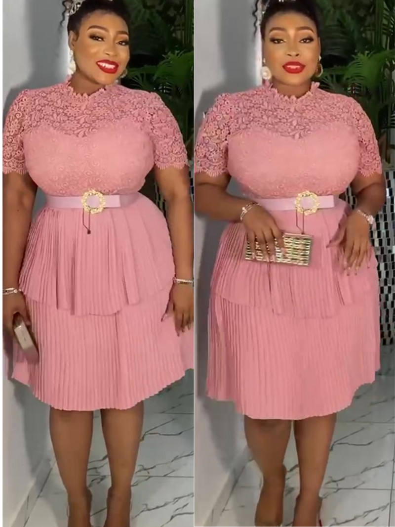 Modes lielizmēra afrikāņu ballīšu kleitas sievietēm Dashiki Ankara mežģīņu vakartērpi Eleganta Turcija musulmaņu maksi kleita 2024. gada Jaunums