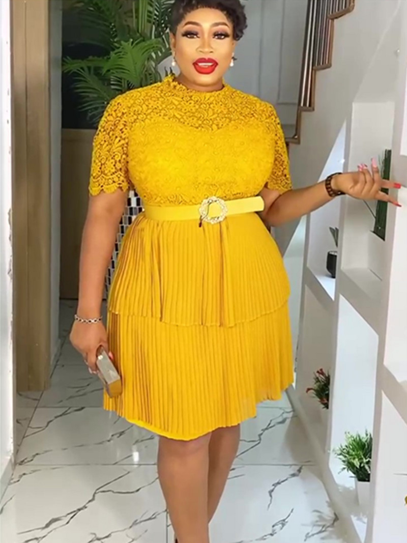 Modes lielizmēra afrikāņu ballīšu kleitas sievietēm Dashiki Ankara mežģīņu vakartērpi Eleganta Turcija musulmaņu maksi kleita 2024. gada Jaunums