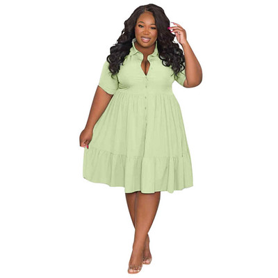Perl Plus Size Suvekleidid Elegantne vabaaja Armsad Pallikleit Särgid Minikleit Naiste riided Kook seelik Laidesele 4xl 5xl
