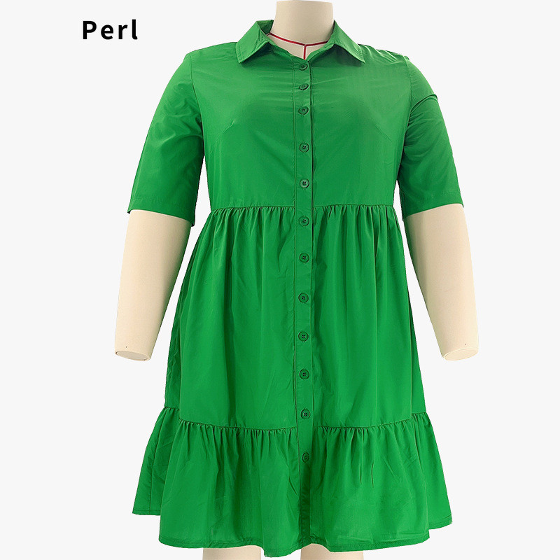 Perl Liela izmēra Vasaras Kleitas Eleganta Ikdienišķa Jauki Balles Kleita Krekli Mini Kleita Sieviešu Apģērbi Torte Svārki Laides 4xl 5xl