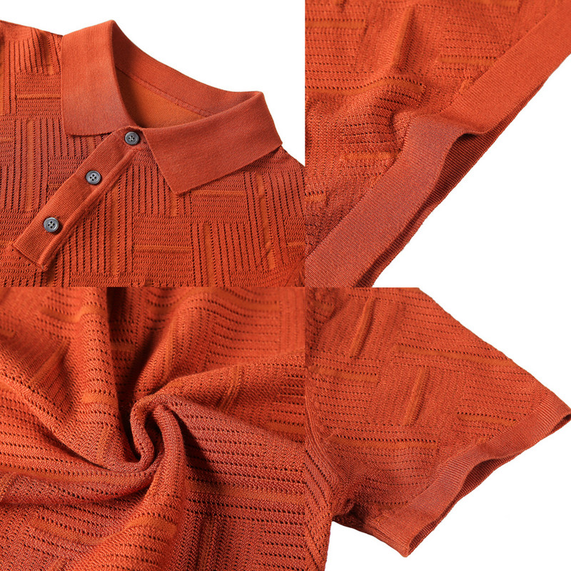 2023 Cămașă polo pentru bărbați în stil coreean de vară de vară/cămăși polo pentru bărbați, slim fit, în carouri, ocazional, cu mânecă scurtă, S-4XL