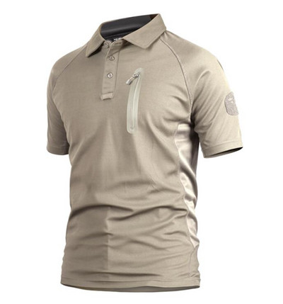 Vīriešu taktiskie militārie polo krekli Vasaras armijas spēku maskēšanās krekls vīriešiem, elpojoši kabatas krekli ar īsām piedurknēm S-3XL