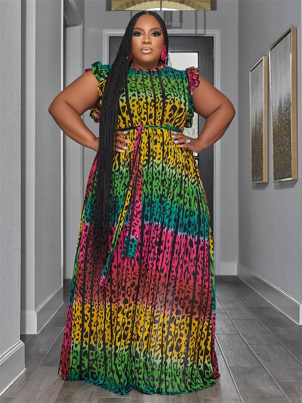 Wmstar Nagy méretű női ruhák, nyomott ujjatlan, bő sztreccs, elegáns új ruha Nyári szünet nagykereskedelmi kiszállítás