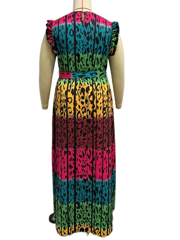 Wmstar Nagy méretű női ruhák, nyomott ujjatlan, bő sztreccs, elegáns új ruha Nyári szünet nagykereskedelmi kiszállítás