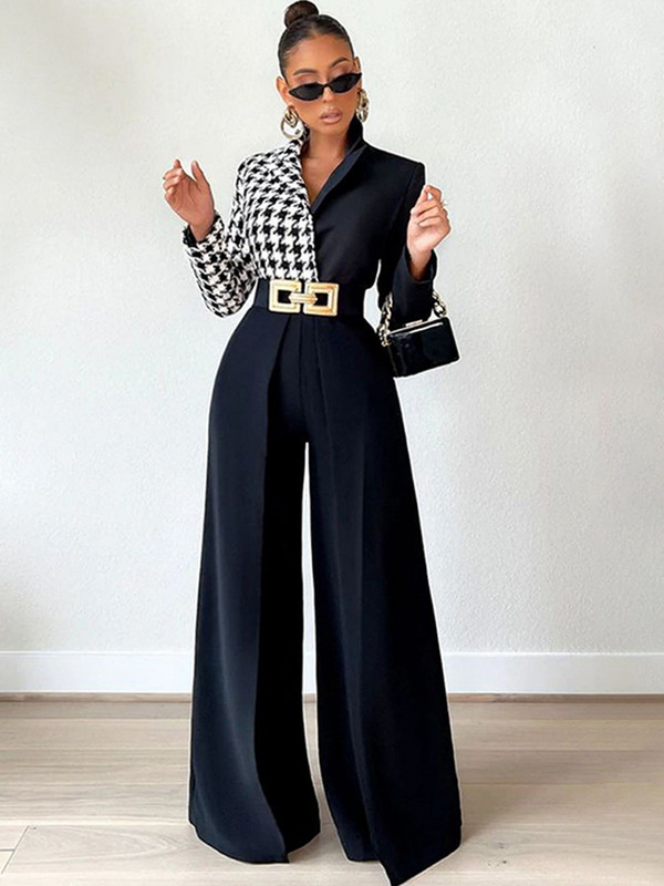 Elegantne ravne hlače za odijelo, ženske jednobojne, ležerne proljetne 2023. široke ženske hlače za uredske dame, šik paket hlača s patentnim zatvaračem