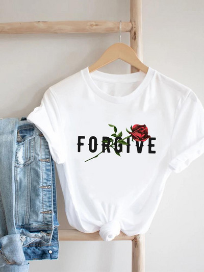 Prekrasna knjiga u vintage stilu Majica kratkih rukava sa slatkim printom Majica kratkih rukava Ženska modna ležerna odjeća Ženska grafička majica