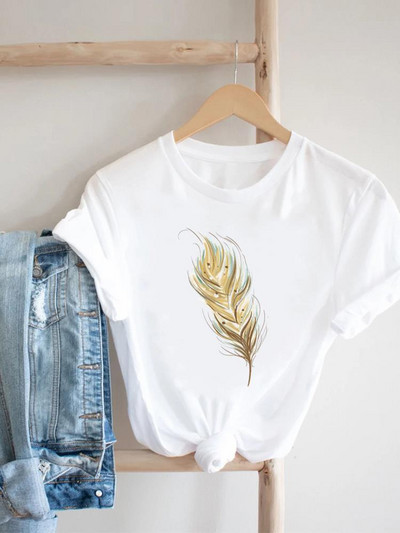 Prekrasna knjiga u vintage stilu Majica kratkih rukava sa slatkim printom Majica kratkih rukava Ženska modna ležerna odjeća Ženska grafička majica