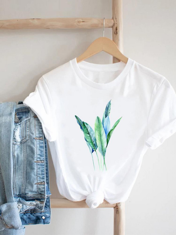 Prekrasna knjiga u vintage stilu Majica kratkih rukava sa slatkim printom Majica kratkih rukava Ženska modna ležerna odjeća Ženska grafička majica