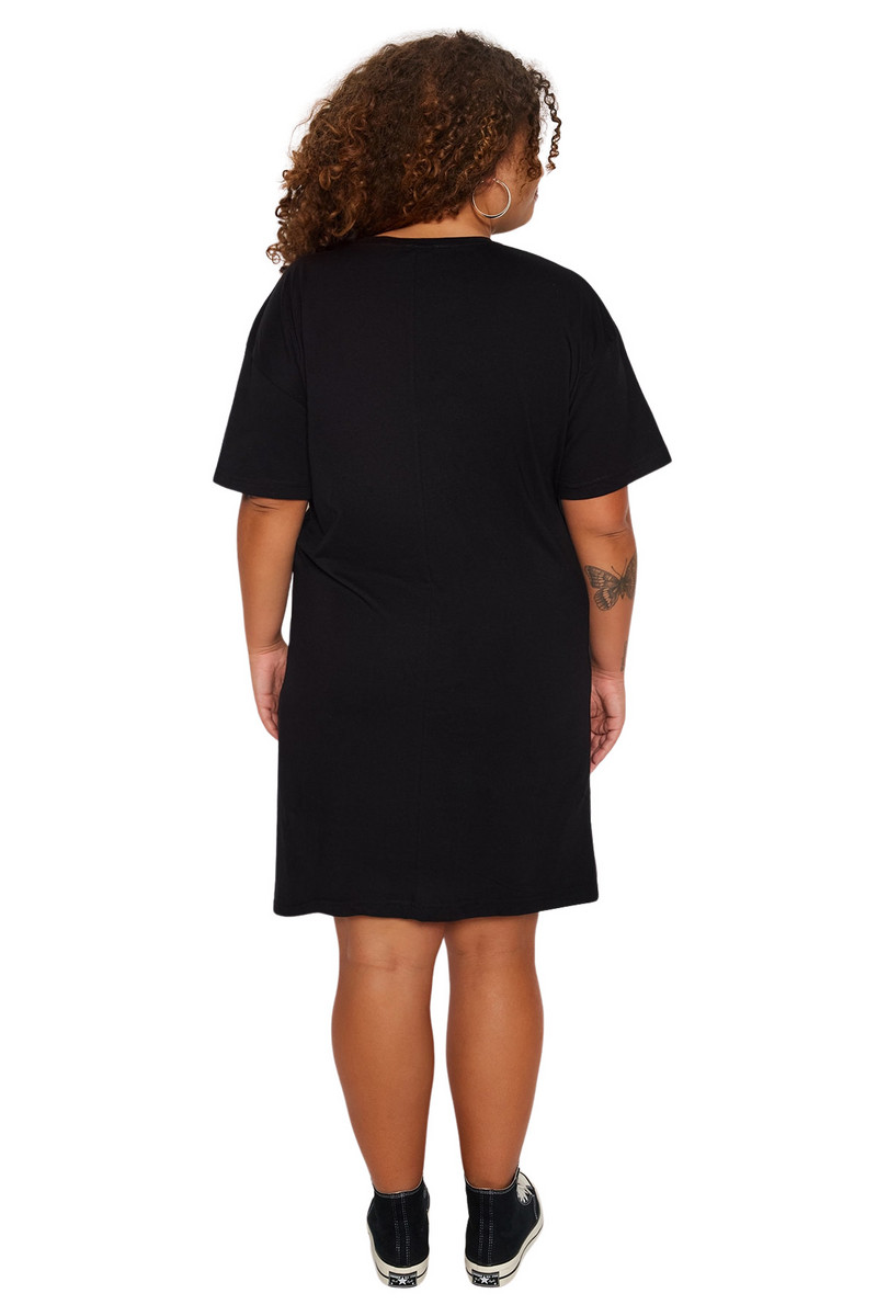 Trendyol női/lány állatmintás mini rövid, laza, nagy méretű ruhák