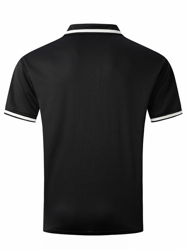 Cămașă polo de vară pentru bărbați Cămașă sport ocazională Cămașă polo cu mânecă scurtă de culoare pură pentru bărbați S-3XL Tricou pentru bărbați la modă Top respirabil