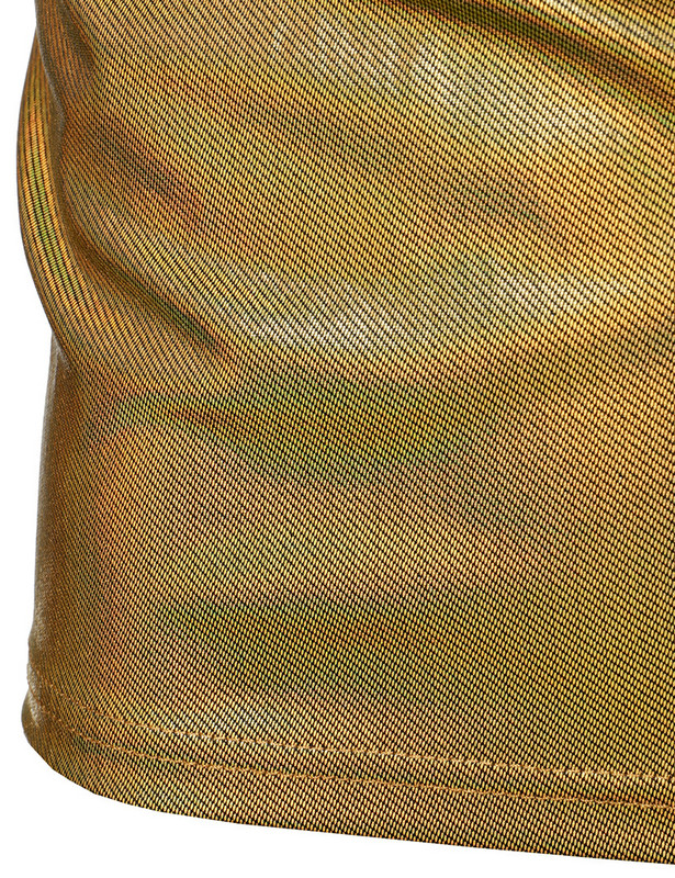 Vīriešu spīdīgs metālisks ballītes polo T krekls vasaras īsām piedurknēm naktsklubs vīriešu apģērbi modes vīriešu skatuves balles priekšnesumu topi vīriešiem