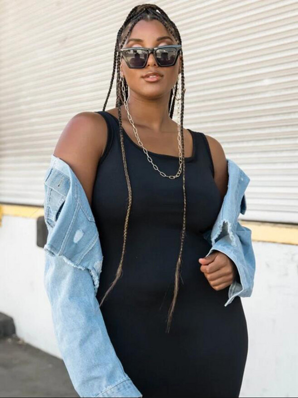 SXY Plus Solid Bodycon ruha Hát nélküli ruha XL XXL XXXL 4XL ruhák