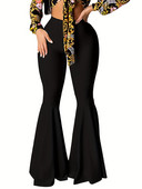 Proljeće i ljeto nove ženske veće veličine drapirane hlače u britanskom stilu modni dizajn jednobojnih lepršavih hlača