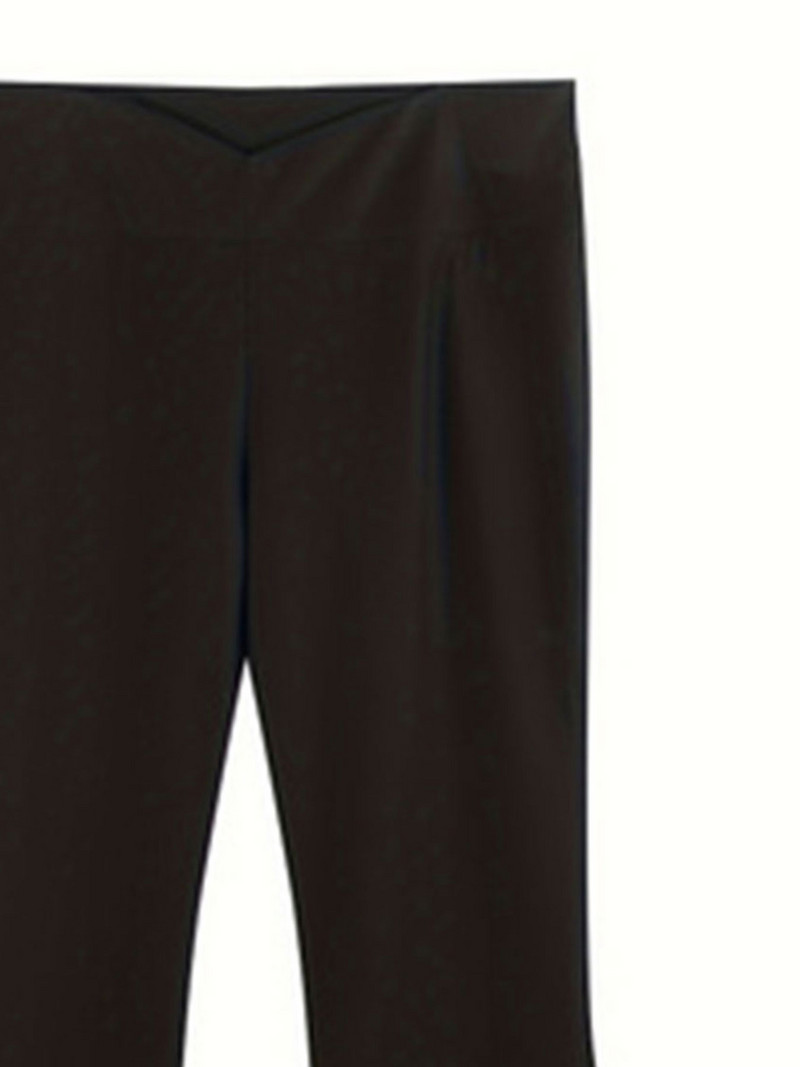 Liela izmēra viengabalainas bikses, ikdienas bikses ar augstu vidukli, sieviešu lielizmēra apģērbi