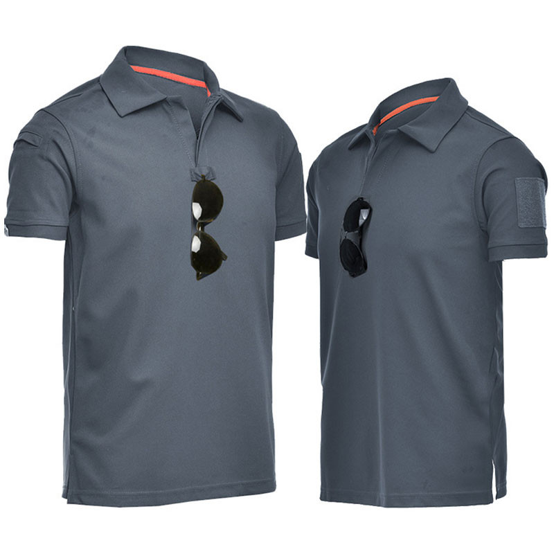 S-3Xl Taktiniai trumpomis rankovėmis kariški marškinėliai atvartu greitai džiūstantys marškinėliai Vyriški judėjimai Laisvi vasaros lauke specialiųjų pajėgų kareivis