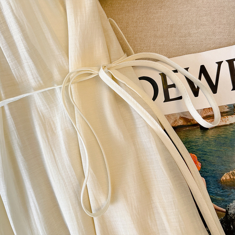 Liela izmēra sieviešu vasaras uzpūstas piedurknes viskozes auduma kleita ar mežģīnēm ar izgriezumu, brīvi, ērti svārki ikdienas apģērbs