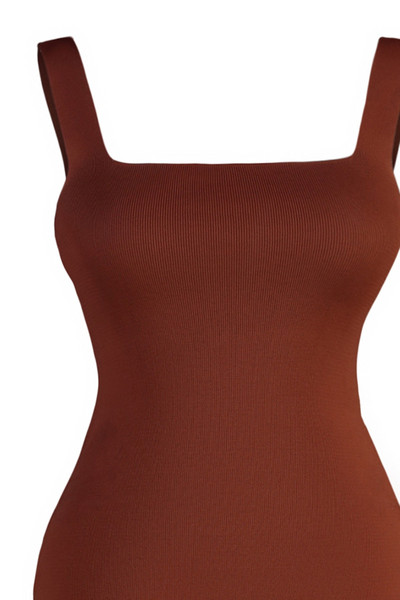 Trendyol női/lányos Unifarben mini spagettipántos alkalmi testhezálló, nagy méretű ruhák