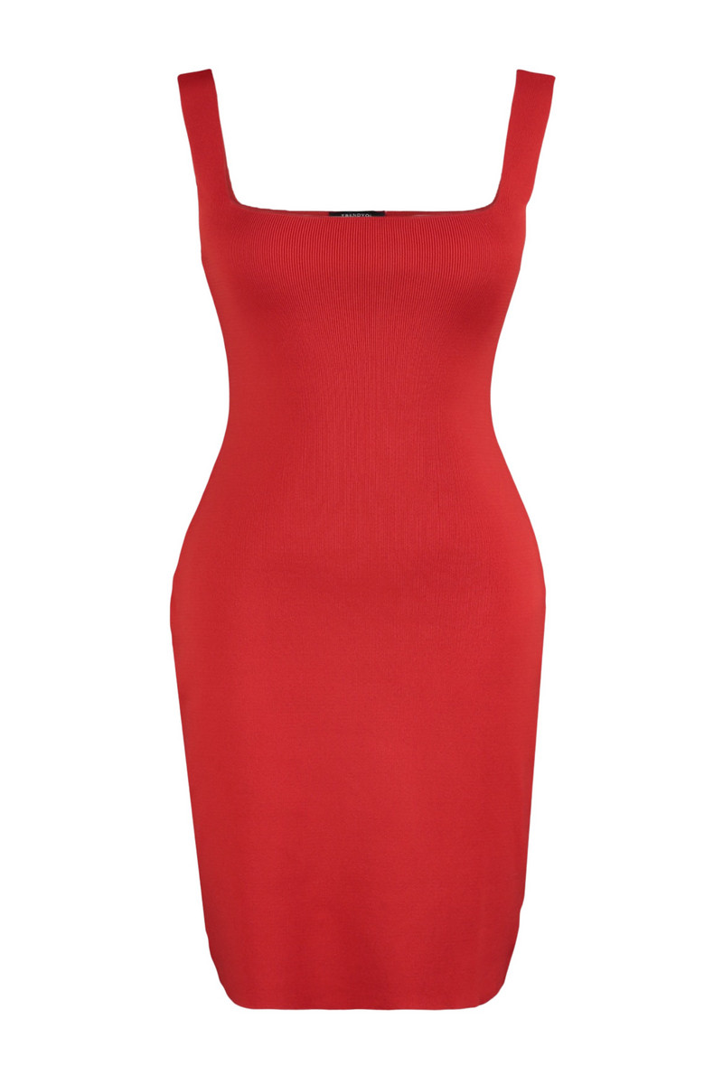 Trendyol női/lányos Unifarben mini spagettipántos alkalmi testhezálló, nagy méretű ruhák