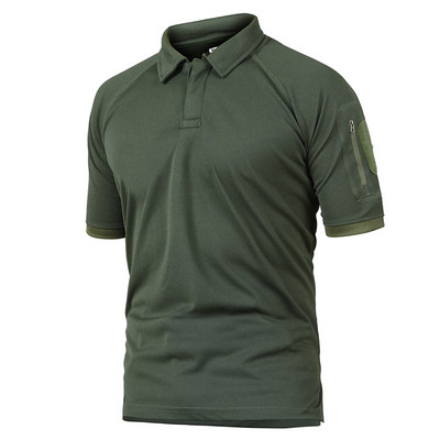 ReFire Gear férfi katonai póló lélegző katonai harci póló férfi sötétkék gyorsan száradó rövid ujjú pólóingek S-5XL