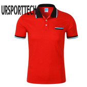 Marka odjeće Muške polo majice kratkih rukava Muške pamučne jednobojne ležerne polo majice Muške marke Polo modne uske polo majice S-3XL