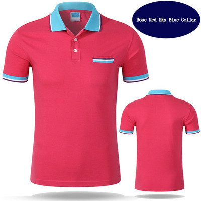 Marka odjeće Muške polo majice kratkih rukava Muške pamučne jednobojne ležerne polo majice Muške marke Polo modne uske polo majice S-3XL
