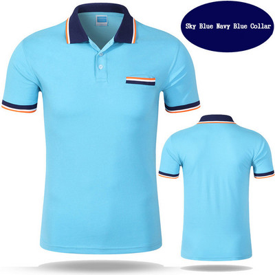Marka odjeće Muške polo majice kratkih rukava Muške pamučne jednobojne ležerne polo majice Muške marke Polo modne uske polo majice S-3XL