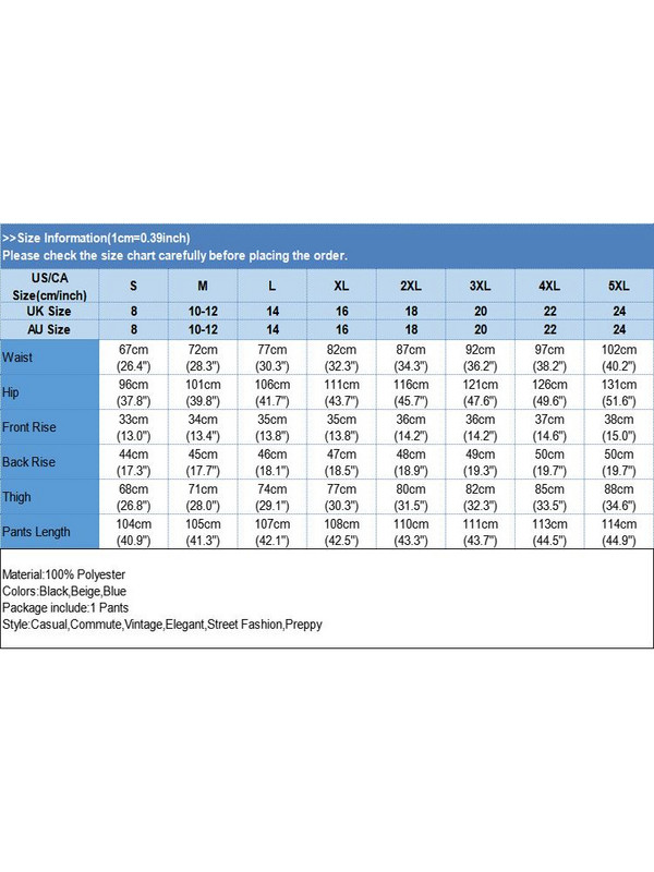 ZANZEA Prevelika ženska odijela Hlače 2024 Ležerne jednobojne hlače Palazzo Fashion Office Lady Široke hlače Donji dio širokih nogavica