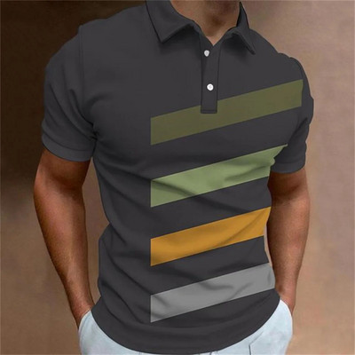 Muška polo majica kratkih rukava, majica na preklop, ljetna odjeća, novo 2024, veličine S do 5XL