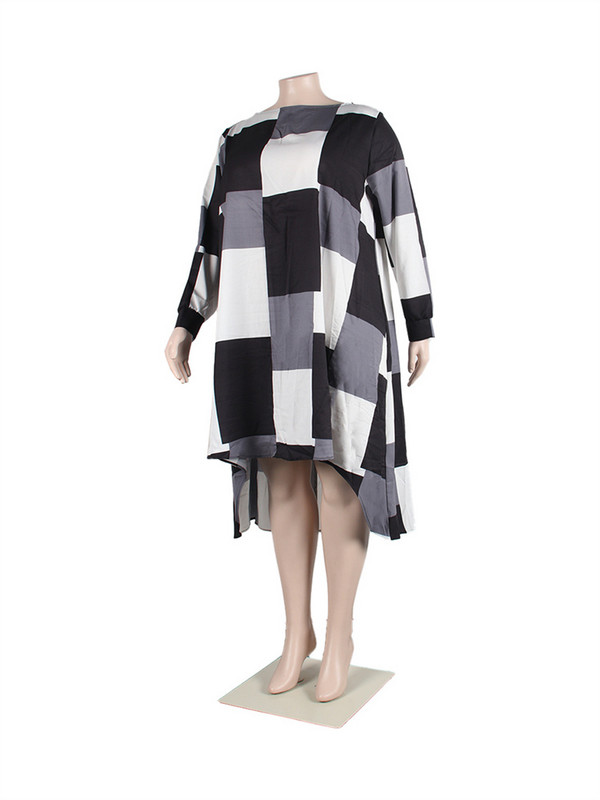 Wmstar nagy méretű női ruha alkalmi laza, vintage, rövid ujjú, csíkos nyomtatási Afrika Maxi ruhák Nagykereskedelmi Dropshipping