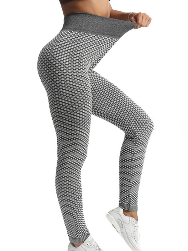 CHSDCSI sporta leggins sieviešu šūnveida dizains bezšuvju legingi treniņam, atspiešanās, ērtas, elastīgas zīmuļa bikses, fitnesa zāle, seksīgi jauns