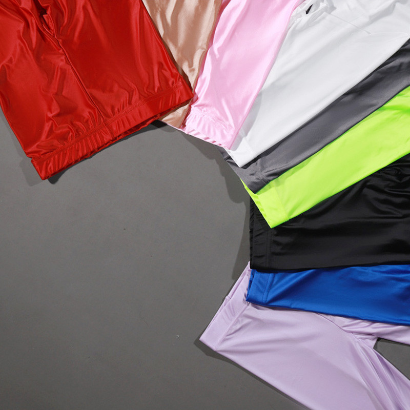 Spandeks Sjajne neprozirne najlonske čarape Sjajne tajice visokog struka Seksi čarape Hlače za jogu Trening Ženske sportske tajice Fitness