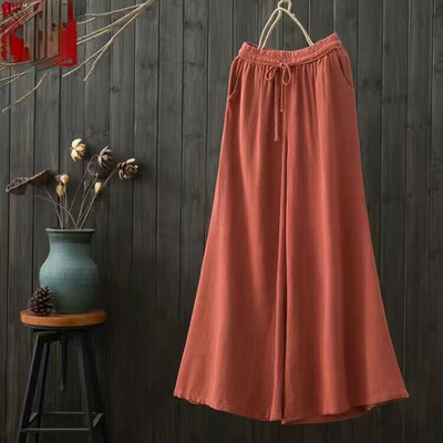 Fekete 10 stílus választható női nadrág derékpánt női nadrág Vetement Femme 2023 széles szárú nadrág koreai divat Harajuku