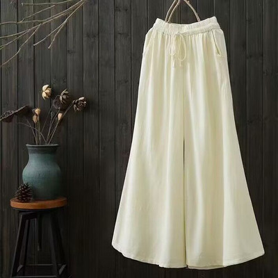 Fekete 10 stílus választható női nadrág derékpánt női nadrág Vetement Femme 2023 széles szárú nadrág koreai divat Harajuku