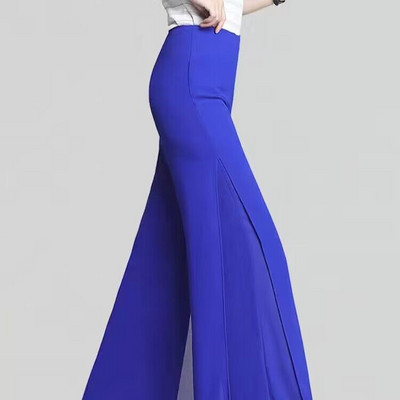 Fekete 10 stílus választható női nadrág derékpánt női nadrág Vetement Femme 2023 széles szárú nadrág koreai divat Harajuku