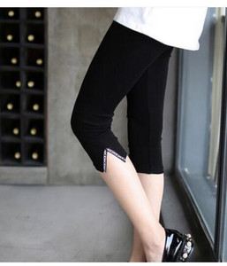 XS-7XL Női leggings Nyári csipke üreges díszítés fehér rózsaszín sötétkék piros 6XL 5xl 4xl xxxl XS Egyedi Capri Crop Tight Legins fehér