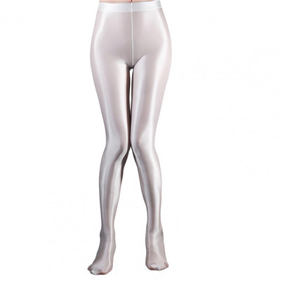 Seksīgi legingi Sieviešu vasaras konfektes krāsa spīdīgas sieviešu bikses šauras plānas mazas kājas brūnas bikses modes ielas apģērbs zaļas bikses