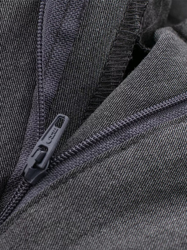 Willshela sieviešu modes masīvs priekšējais rāvējslēdzējs taisnas bikses vintage ar augstu vidukli pilna garuma sieviešu elegantas sieviešu bikses