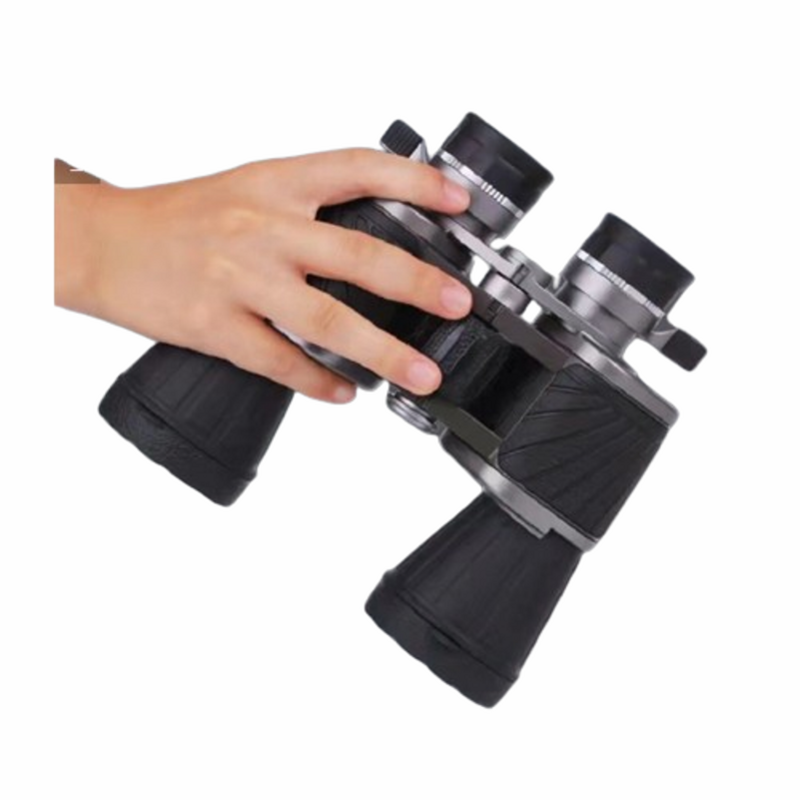 Бинокъл Porro Bak4, Черен, 10х50