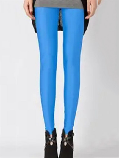 Szexi bokáig érő jóga Legginsy Candy Color Jégselyem Fényes Vékony Leggins Nadrág Női Magas derekú Nagy méretű 5xl Leggings Nadrág