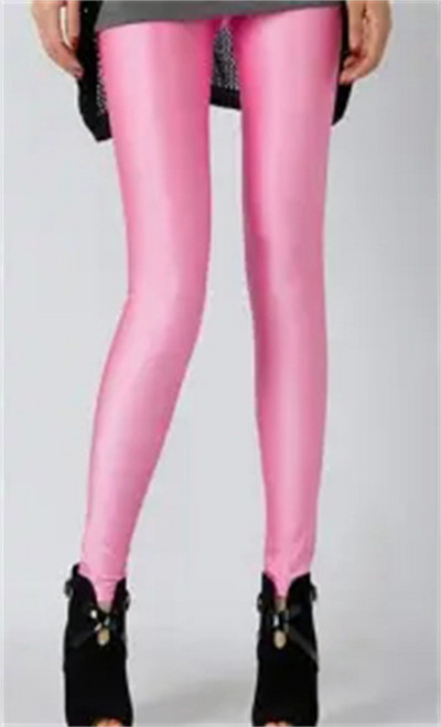 Szexi bokáig érő jóga Legginsy Candy Color Jégselyem Fényes Vékony Leggins Nadrág Női Magas derekú Nagy méretű 5xl Leggings Nadrág