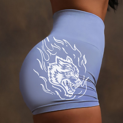 Darc Sport Női Rövidnadrág Varrat nélküli Elasztikus Scrunch Pants Magas derekú Nyári Női Jóga Fitness Darc Fashion Gym Shorts