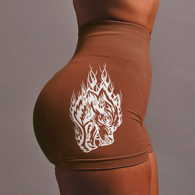 Darc Sport Női Rövidnadrág Varrat nélküli Elasztikus Scrunch Pants Magas derekú Nyári Női Jóga Fitness Darc Fashion Gym Shorts