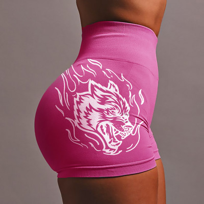 Darc Sport Női Rövidnadrág Varrat nélküli Elasztikus Scrunch Pants Magas derekú Nyári Női Jóga Fitness Darc Fashion Gym Shorts