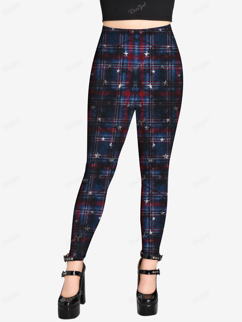 ROSEGAL Liela izmēra gotikas legingi 3D Butterfly Jean Šņorējamas bikses ar apdruku S-5XL Sieviešu ielas apģērbs, šauras bikses Mujer