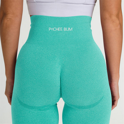 2023 Ženske BUM tajice Pchee Gym Ženske bešavne hulahopke visokog struka Push Up hlače za jogu Sport Ležerne hlače za fitness