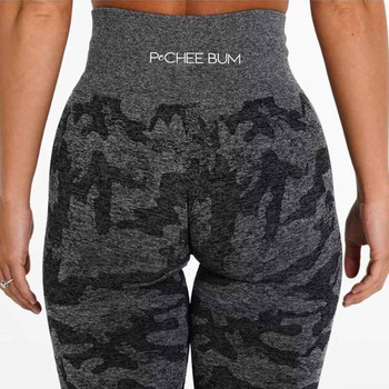 Γυναικεία κολάν χωρίς ραφές Pchee Bum Αθλητικά Slim Camo Καλσόν γυμναστικής Γυμναστική Ψηλή μέση Γυναικεία Ρούχα Γυμναστήριο Παντελόνι προπόνησης Γυναικείο παντελόνι