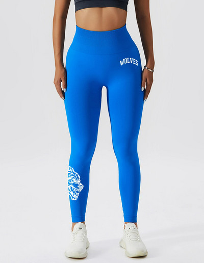 Darc Sport sporta bikses Fitness Sieviešu zeķubikses Kaklasaites Krāsošana Treniņstulpiņi Vingrinājums Bezšuvju Scrunch Leggins Sporta zāle Sports Elats Apakšā