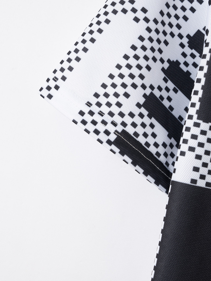 Jauns vasaras vīriešu polo krekls ar īsām piedurknēm ikdienas raibs svītrains T-krekls Vīriešu elpojošs krekls vīriešu apģērbs S-3xl