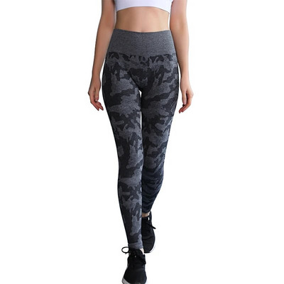 Νέο Camo κολάν προπόνησης χωρίς ραφή Παντελόνι γιόγκα γυναικείο Stretch ρούχα γυμναστικής Αθλητικά ρούχα γυμναστικής